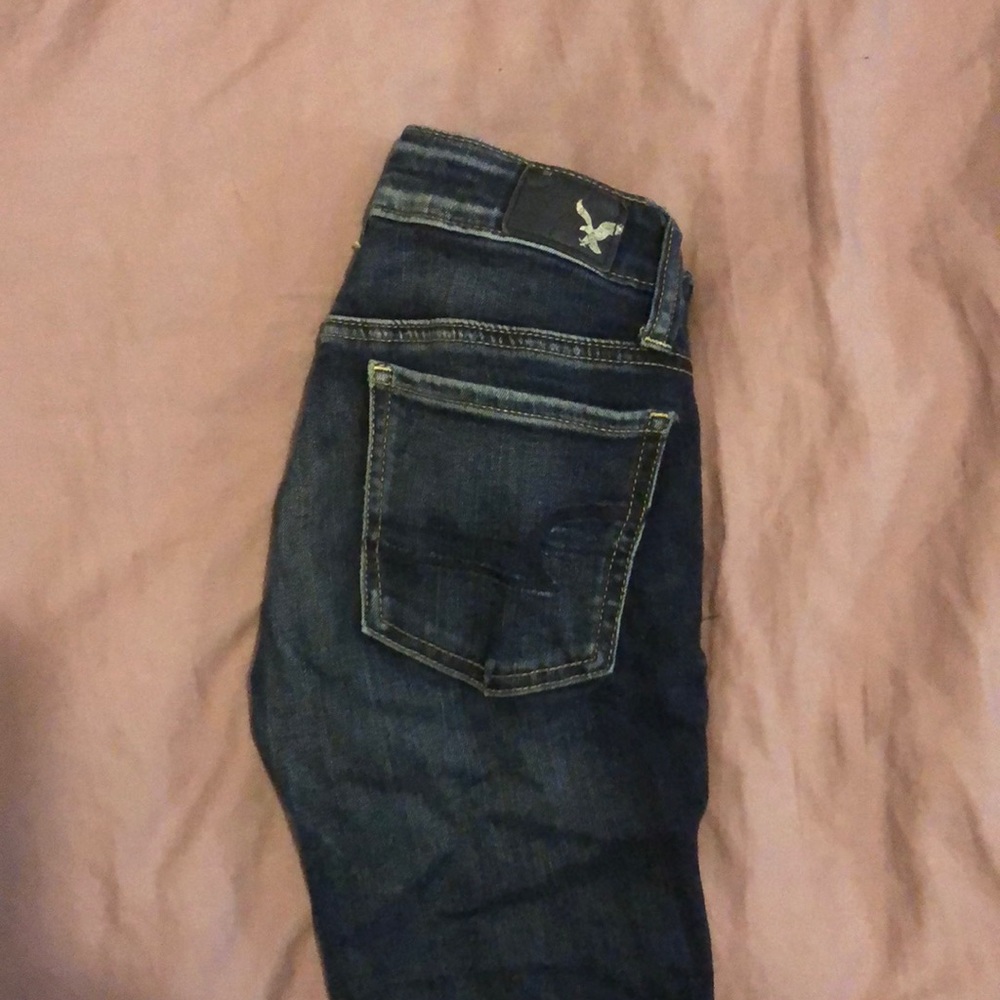 American outfitters jeans! SUPER STRETCH dark wash